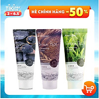 Combo sữa rửa mặt kiểm soát bã nhờn chiết xuất từ than hoạt tính , sửa rữa mặt ngăn ngừa mụn, phục hồi da chiết xuất từ trà xanh, sửa rữa mặt làm sáng mịn da chiết xuất từ lúa mạch 3W CLINIC