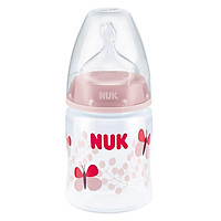 Bình Sữa NUK PP (150ml) Núm Ti Silicone S1 (Size M) NU66132 - Màu Ngẫu Nhiên