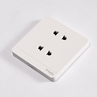 Bộ ổ cắm đôi 2 chấu 10A- Schneider Electric - E83426U2-WE-G19