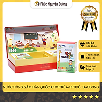 Hộp 30 túi Nước Hồng Sâm Hàn Quốc dành cho trẻ em - Nhập khẩu Hàn Quốc