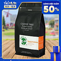 Cà phê bột Robusta nguyên chất 100% 500gr - Coffee Tree thơm ngon, đậm đà
