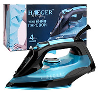 2200w Steam Iron For Clothes Rapid Even Heat Ceramic Soleplate Electric Iron Eu Plug