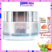 Kem Dưỡng Ốc Sên Epona Premium Snail Tone Up Cream SPF 30 PA++ 50ml Nâng Tone Mỏng Nhẹ Tự Nhiên Chống Nắng