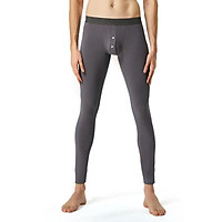 Quần Lót Nam Quần Dài Johns Mềm Bông Siêu Nhẹ Nhiệt Sườn Co Giãn Lớp Nền Ấm Quần Legging