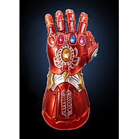 Găng Tay Vô Cực Của Iron Man Loại Cao Cấp Có Đèn Trên 6 Viên Ngọc Tỉ Lệ 1:1 Như Trong Phim Dành Cho Trẻ Em Và Người Lớn