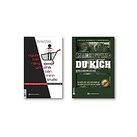 Combo 2 cuốn : Marketing du kích+ Người bán hàng giỏi phải bán mình trước ( tặng 1 giá đỡ