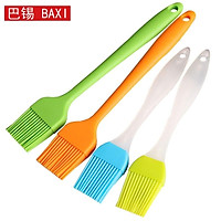 Baxi three only lead-free glass cruet seasoning jar seasoning box kitchen barbecue seasoning bottle set seasoning jar stainless steel 304 cap