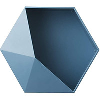 Home Decoration Storage Box Practical Placing Items Shelf Nordic Hexagonal Wall Shelves Geometric Wall Floating Shelf