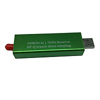 1 PPM TCXO 100KHz to 1.7GHZ RTL2832U R820T2 RTL SDR Receiver,Small Size,Easy to Use