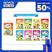 Bộ sách phát triển IQ 4-5 tuổi - Tập Tô Chữ, Tập Tô Số, Bé Làm Quen Với Toán tập 1, tập 2, Bé Làm Quen Chữ Cái tập 1, tập 2, Tập Tô Nét Cơ Bản, Bé Tập So Sánh