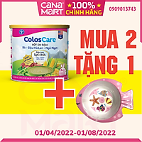 Bột ăn dặm tốt cho bé Nutricare Coloscare Bò - Đậu Hà lan - Ngô ngọt, sữa non IgG 24h (200g)
