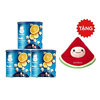 Combo 3 Bánh ăn dặm Gerber Cam chuối + Tặng Gối dưa hấu