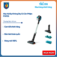 Máy Hút Bụi Không Dây Có Cán Philips FC6728 - Hàng Chính Hãng