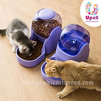 Bát ăn tự động hình phi thuyền cho chó mèo