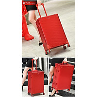 Vali kéo du lịch khung nhôm khóa sập A218 CHỐNG BỂ VỠ, CHỐNG XƯỚC