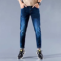 Quần Jeans Nam Phong Cách Trẻ Trung Đơn Giản