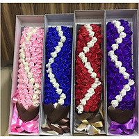 Hoa hồng sáp 99 bông (Giao Màu Ngẫu Nhiên)