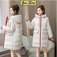 Áo Khoác Nữ - Áo Phao Dáng Lỡ Cao Cấp Túi Vuông Siêu Ấm Hàng Quảng Châu Loại 1 AK02
