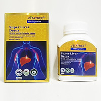 VITATREE - Viên Uống Bổ Gan Giải Độc Gan - Super Liver Detox - 100 Viên