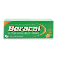 Thực phẩm bảo vệ sức khỏe BERACAL bổ sung vitamine và khoáng chất, tăng cường đề kháng (Tặng bọt biển rửa mặt cao cấp)