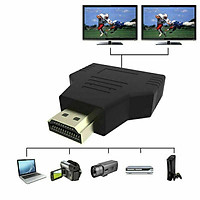 For HDMI 1-in-2 Out 1080P HDMI Splitter Adapter Converter For PS4 Xbox HDTV Projector