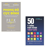 Bộ 2 cuốn: Phong Độ Cực Đỉnh | Những Biện Pháp Giúp Bạn Xuất Sắc Trong Công Việc Lẫn Sàn Đấu - 50 Ý Tưởng Kinh Doanh Đỉnh Nhất