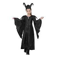HM0780 - Trang Phục Hóa Trang Tiên Hắc Ám Maleficient Cho Bé Gái
