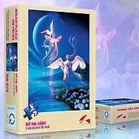 Tranh xếp hình - Jigsaw Puzzle 108 mảnh phát triển trí tuệ cho bé - Bờ địa đàng - MSP: 108-072