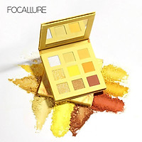 (Hàng Mới Về) Bảng Phấn Mắt Focallure 9 Màu Chống Thấm Nước