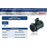 Cảm biến lưu lượng khí (Hot-Film Air Mass Meter) Mercedes Sprinter 2006 , Ssanyong Musso, Rexton 2006 - Bosch 7517
