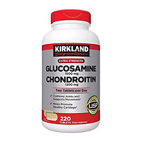 Thực phẩm chức năng Kirkland Glucosamine 1500mg & Chondroitin 1200mg- Viên uống bổ xương khớp