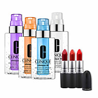 Gel Dưỡng Da Clinique ID Dramatically Different Hydrating Jelly 115ml + Tinh Chất 10ml + Tặng 1 Thỏi Son M.A.C Màu Ruby Woo/Lady Danger/Chili