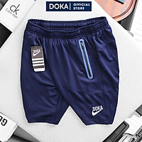 Quần short nam Dokafashion vải thun thể thao cao cấp năng động cá tính EZQT01 - M - Xanh Đen