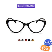 Gọng kính mắt mèo Elmee E23833 trẻ trung sành điệu cá tính nhựa dẻo nhiều màu