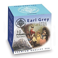 Hồng trà Bá Tước Mlesna Earl Grey Black Tea - 10 gói/ hộp