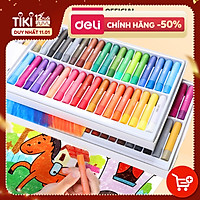 Bút Sáp Dầu Chuyên Nghiệp Deli - Hộp Giấy - 24/36 Màu - 72087 / 72088