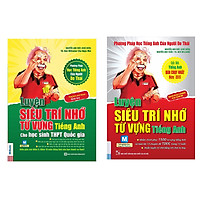 Combo 2 cuốn sách luyện siêu trí nhớ từ vựng tiếng anh luyên thi thpt và luyện thi Toiec