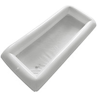 Inflatable Ice Serving Buffet Bar with Drain Plug Salad Drinks Cooler Food Fruit Containers Floating Tray BBQ Picnic