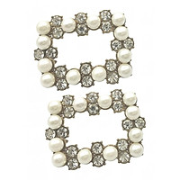 Women's Rhinestone Beaded Shoe Clips Bridal Shoe Buckle Shoe Jewelry