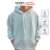 Áo hoodie thể thao cao cấp xuất khẩu freesize AKUBA nam nữ unisex dày dặn co giãn bền màu không co rút 01j0073