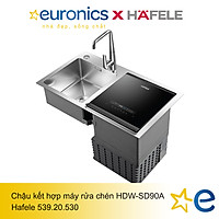 CHẬU KẾT HỢP MÁY RỬA CHÉN HDW-SD90A/539.20.530 - HÀNG CHÍNH HÃNG
