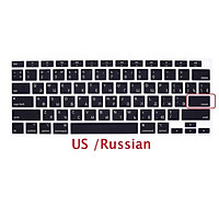【COD】 Soft Keyboard Protective Film Cover Compatible For Macbook Air 13 2020 M1 Chip A2337 Us Keyboard
