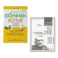 Combo Nghệ Thuật, Kỹ Năng Giao Tiếp Xuất Sắc: Cách Đối Nhân Xử Thế Của Người Thông Minh + Nghệ Thuật Xử Thế - Cùng Dale Carnegie Tiến Tới Thành Công (Bộ 2 Cuốn/ Tặng kèm Bookmark Happy Life)