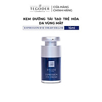 Kem dưỡng tái tạo trẻ hóa da vùng mắt Tegoder Expression eye cream deluxe 15 ml mã 0597