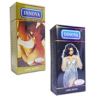 Bao Cao Su Innova Đen và Vàng 2 Hộp (Hộp 12 chiếc)