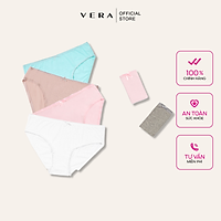 Combo 06 quần lót nữ cotton họa tiết Vera