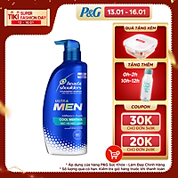 Dầu gội HEAD & SHOULDERS Men Bạc Hà Mát Lạnh 850ml