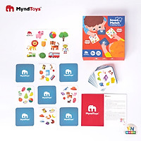 Đồ Chơi Xếp Hình MyndToys – Smack & Match – A Matching Game (Trò chơi tìm hình giống nhau cho Bé từ 3 tuổi)