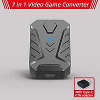 7-in-1 Keyboard And Mouse Converter For Switch Ps4 Pro Xbox One Keyboard Mouse Voice Converter