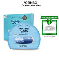 Combo 10 Mặt Nạ Cấp Ẩm Cho Da BNBG Vita Cocktail AQUA Foil Mask 30mlx10